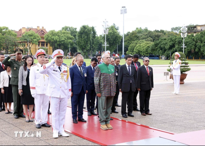 Chủ tịch nước Tô Lâm chủ trì lễ đón Tổng thống Timor Leste- Ảnh 5. Chủ tịch nước Tô Lâm chủ trì lễ đón Tổng thống Timor Leste- Ảnh 5.