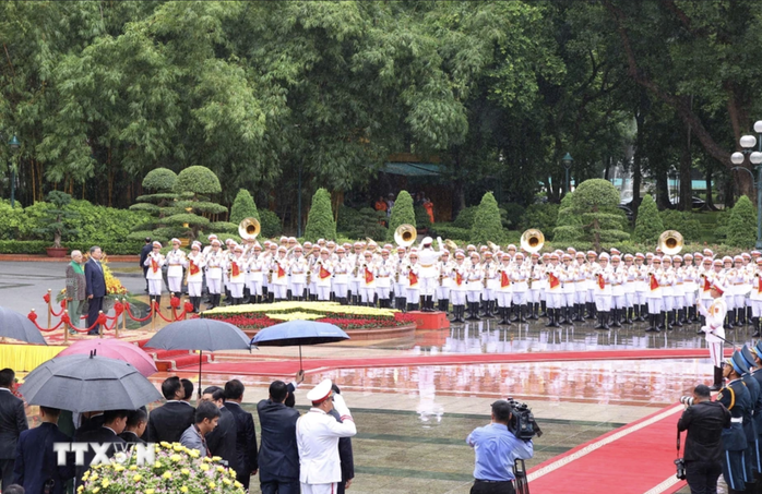 Chủ tịch nước Tô Lâm chủ trì lễ đón Tổng thống Timor Leste- Ảnh 7. Chủ tịch nước Tô Lâm chủ trì lễ đón Tổng thống Timor Leste- Ảnh 7.