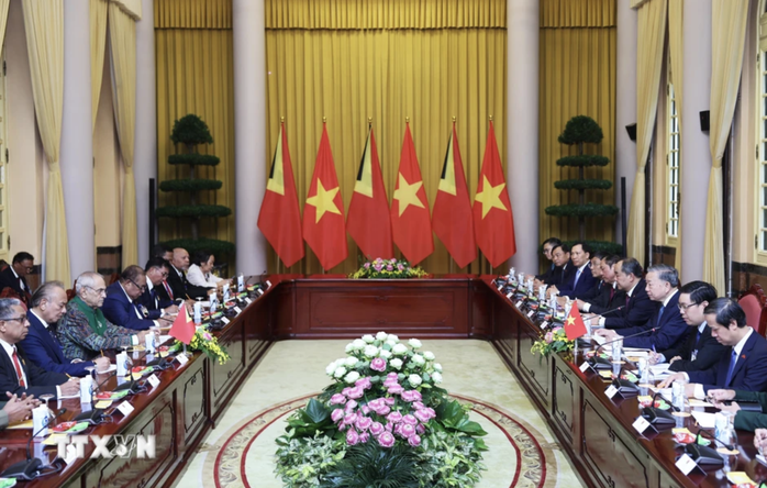 Chủ tịch nước hội đàm với Tổng thống Timor-Leste- Ảnh 3. Chủ tịch nước hội đàm với Tổng thống Timor-Leste- Ảnh 3.