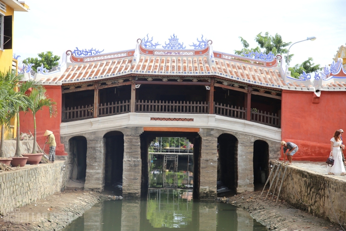 Hội An lên tiếng trước thông tin lan truyền "mất cắp dĩa cổ' khi tu bổ Chùa Cầu- Ảnh 3. Hội An lên tiếng trước thông tin lan truyền "mất cắp dĩa cổ' khi tu bổ Chùa Cầu- Ảnh 3.