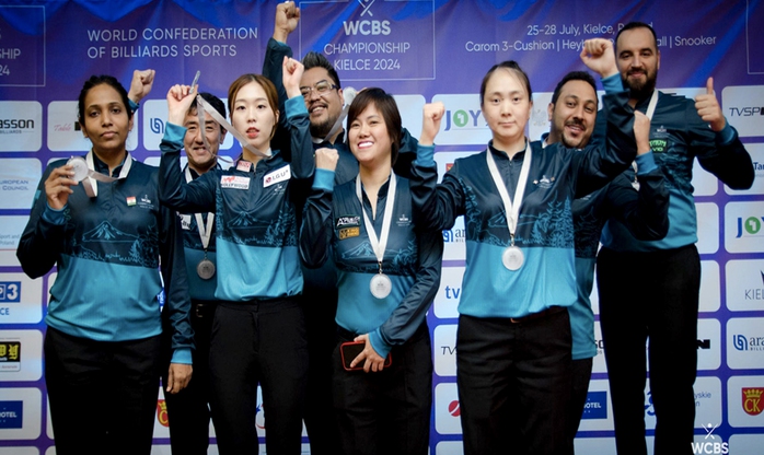 Cơ thủ Top 10 thế giới tranh Giải Billiards carom ba băng nữ TP HCM- Ảnh 2. Cơ thủ Top 10 thế giới tranh Giải Billiards carom ba băng nữ TP HCM- Ảnh 2.