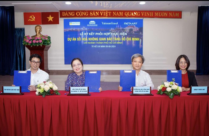 Lễ ký kết dự án số hóa "Không gian Bảo tàng Hồ Chí Minh"- Ảnh 1. Lễ ký kết dự án số hóa "Không gian Bảo tàng Hồ Chí Minh"- Ảnh 1.