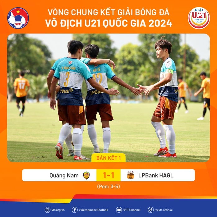 U21 Quốc gia: HAGL gặp PVF ở trận chung kết- Ảnh 1. U21 Quốc gia: HAGL gặp PVF ở trận chung kết- Ảnh 1.