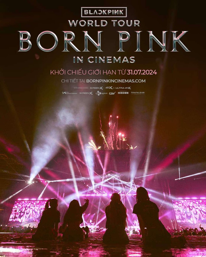 "BORN PINK in the cinemas" làm dậy sóng cộng đồng fan Việt- Ảnh 2. "BORN PINK in the cinemas" làm dậy sóng cộng đồng fan Việt- Ảnh 2.