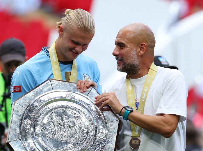 Erling Haaland: "Người biến hình" trong những trận chung kết của Man City- Ảnh 6. Erling Haaland: "Người biến hình" trong những trận chung kết của Man City- Ảnh 6.