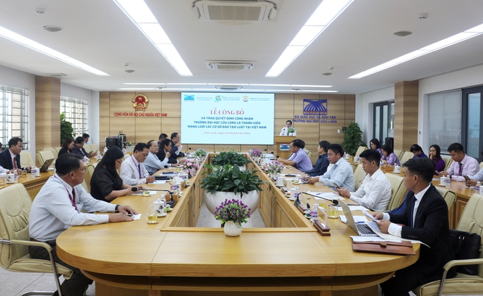 Trường ĐH Cửu Long trở thành thành viên thứ 61 của Mạng lưới VLSN- Ảnh 1. Trường ĐH Cửu Long trở thành thành viên thứ 61 của Mạng lưới VLSN- Ảnh 1.