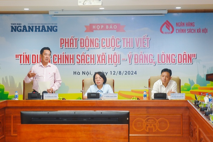 Phát động Cuộc thi viết về tín dụng chính sách xã hội- Ảnh 1. Phát động Cuộc thi viết về tín dụng chính sách xã hội- Ảnh 1.