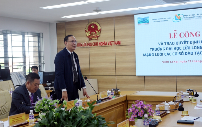 Trường ĐH Cửu Long trở thành thành viên thứ 61 của Mạng lưới VLSN- Ảnh 2. Trường ĐH Cửu Long trở thành thành viên thứ 61 của Mạng lưới VLSN- Ảnh 2.
