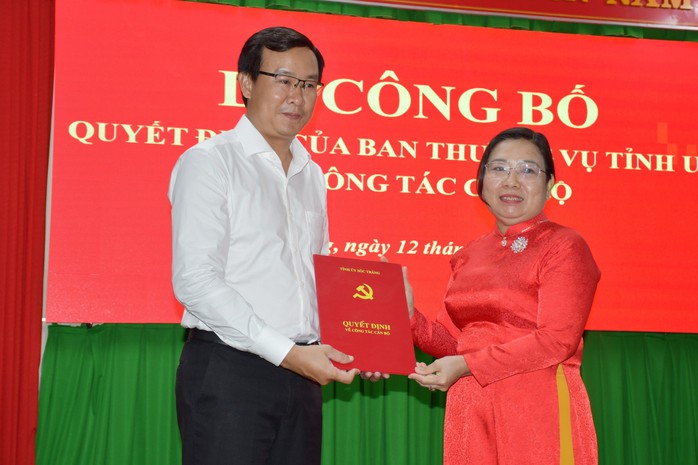Sóc Trăng: Điều động, bổ nhiệm nhân sự mới- Ảnh 2. Sóc Trăng: Điều động, bổ nhiệm nhân sự mới- Ảnh 2.