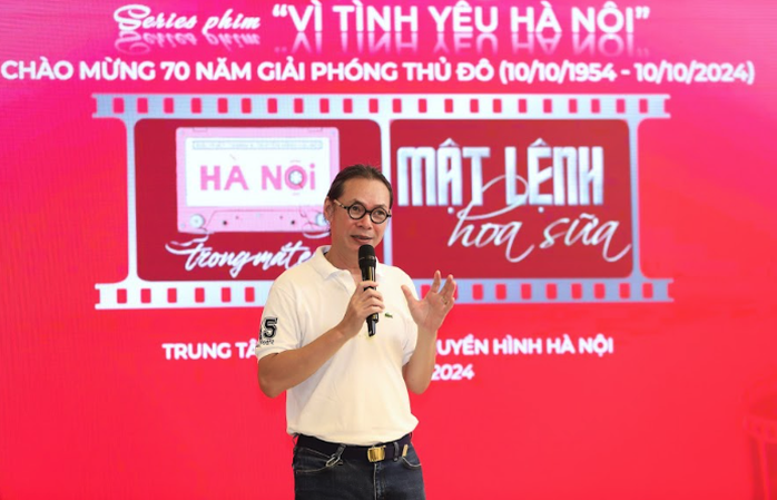 Khởi quay series phim "Vì tình yêu Hà Nội"- Ảnh 5. Khởi quay series phim "Vì tình yêu Hà Nội"- Ảnh 5.