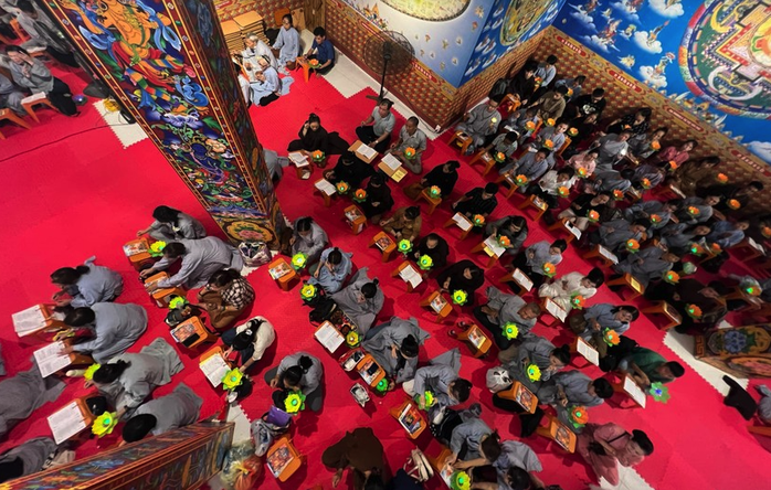 Nhiều sự kiện nhân lễ Vu lan tại Đại bảo tháp Mandala Tây Thiên- Ảnh 3. Nhiều sự kiện nhân lễ Vu lan tại Đại bảo tháp Mandala Tây Thiên- Ảnh 3.