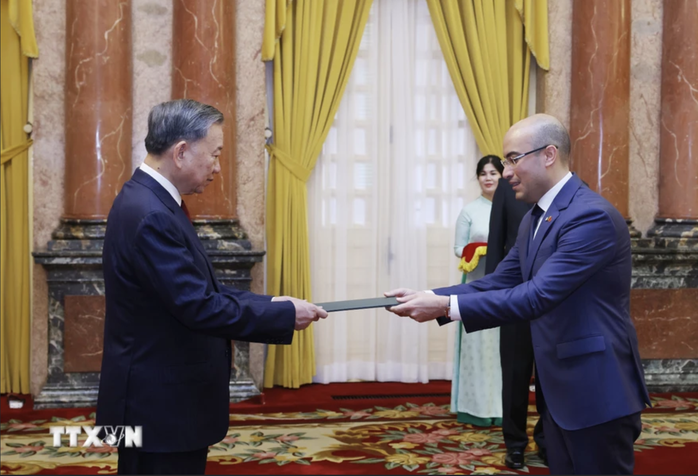 Những hình ảnh Tổng Bí thư, Chủ tịch nước Tô Lâm tiếp Đại sứ các nước trình Quốc thư- Ảnh 5. Những hình ảnh Tổng Bí thư, Chủ tịch nước Tô Lâm tiếp Đại sứ các nước trình Quốc thư- Ảnh 5.