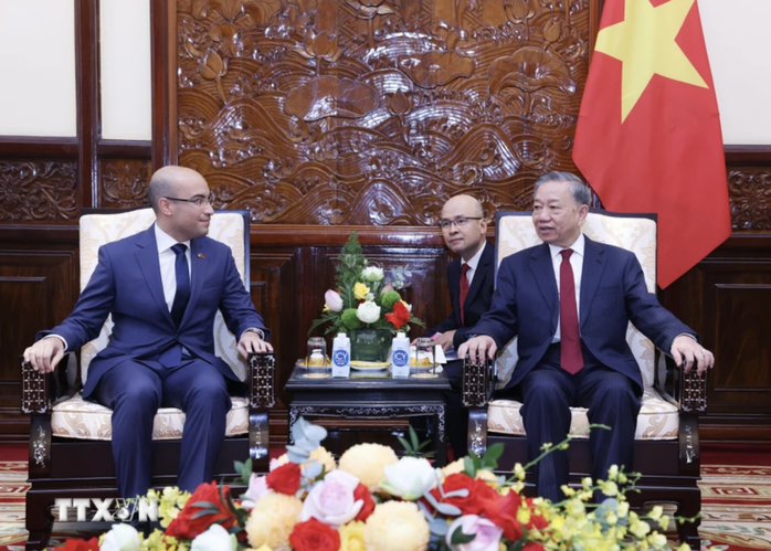 Những hình ảnh Tổng Bí thư, Chủ tịch nước Tô Lâm tiếp Đại sứ các nước trình Quốc thư- Ảnh 7. Những hình ảnh Tổng Bí thư, Chủ tịch nước Tô Lâm tiếp Đại sứ các nước trình Quốc thư- Ảnh 7.