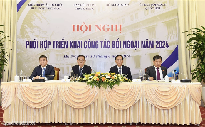 Hội nghị "4 bên" phối hợp triển khai công tác đối ngoại năm 2024- Ảnh 1. Hội nghị "4 bên" phối hợp triển khai công tác đối ngoại năm 2024- Ảnh 1.