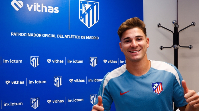 Atletico Madrid ra mắt tân binh Alvarez, "trả" Gallagher về Chelsea- Ảnh 2. Atletico Madrid ra mắt tân binh Alvarez, "trả" Gallagher về Chelsea- Ảnh 2.