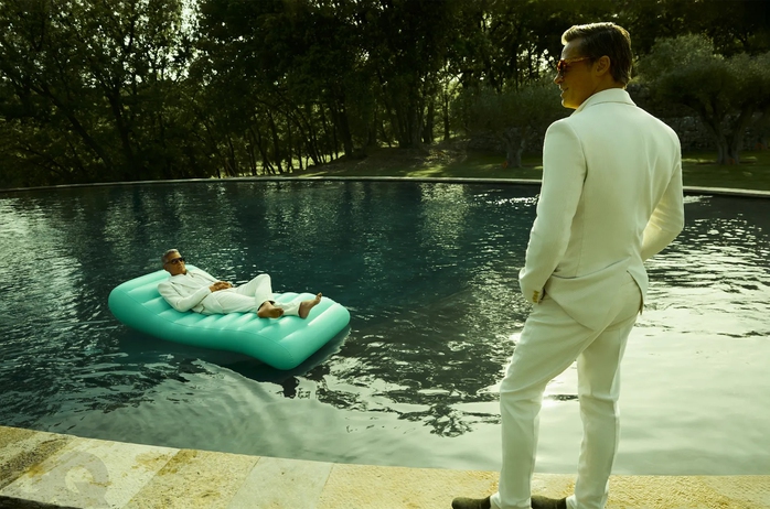 Đôi bạn thân Brad Pitt và George Clooney đọ vẻ điển trai- Ảnh 5. Đôi bạn thân Brad Pitt và George Clooney đọ vẻ điển trai- Ảnh 5.