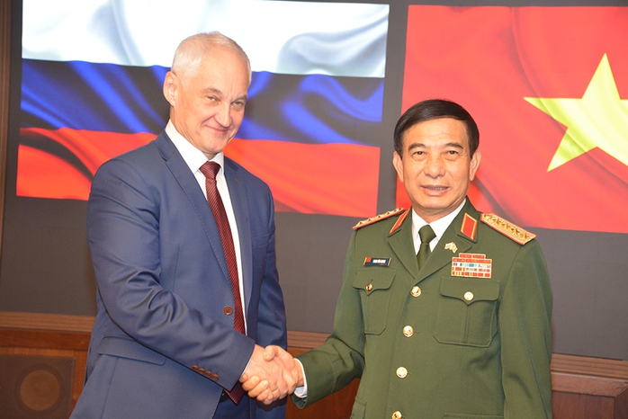 Đại tướng Phan Văn Giang hội đàm với Bộ trưởng Quốc phòng Nga- Ảnh 1. Đại tướng Phan Văn Giang hội đàm với Bộ trưởng Quốc phòng Nga- Ảnh 1.