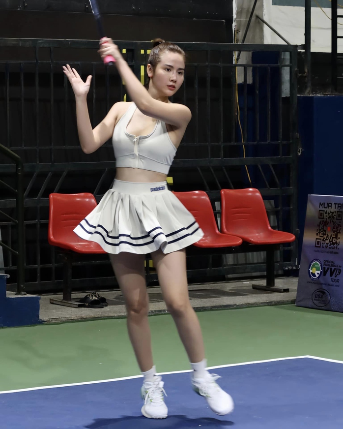 Người đẹp Việt gợi ý thời trang cho những cô nàng chơi pickleball
- Ảnh 10. Người đẹp Việt gợi ý thời trang cho những cô nàng chơi pickleball
- Ảnh 10.
