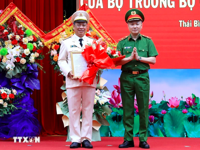 Giám đốc Công an tỉnh Trà Vinh được điều động giữ chức Giám đốc Công an tỉnh Thái Bình- Ảnh 1. Giám đốc Công an tỉnh Trà Vinh được điều động giữ chức Giám đốc Công an tỉnh Thái Bình- Ảnh 1.