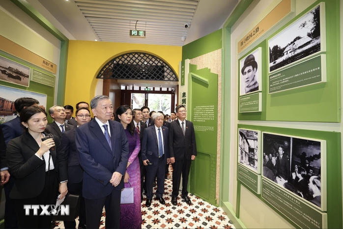 Tổng Bí thư, Chủ tịch nước Tô Lâm thăm Trụ sở Hội Việt Nam Cách mạng Thanh niên- Ảnh 3. Tổng Bí thư, Chủ tịch nước Tô Lâm thăm Trụ sở Hội Việt Nam Cách mạng Thanh niên- Ảnh 3.