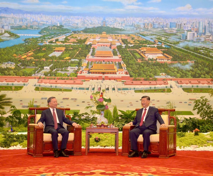 Tổng Bí thư, Chủ tịch Trung Quốc Tập Cận Bình mời Tổng Bí thư, Chủ tịch nước Tô Lâm dự tiệc tràẢnh: TTXVN Tổng Bí thư, Chủ tịch Trung Quốc Tập Cận Bình mời Tổng Bí thư, Chủ tịch nước Tô Lâm dự tiệc tràẢnh: TTXVN