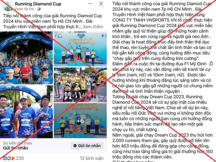 Hội Liên hiệp Thanh niên TP HCM lên tiếng về giải chạy bộ "Running Diamond Cup 2024"- Ảnh 1. Hội Liên hiệp Thanh niên TP HCM lên tiếng về giải chạy bộ "Running Diamond Cup 2024"- Ảnh 1.
