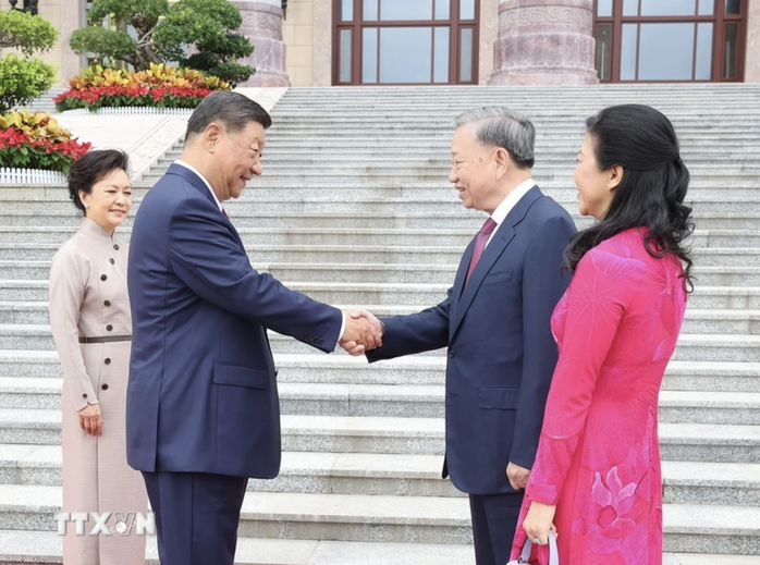 Trung Quốc bắn 21 phát đại bác chào mừng Tổng Bí thư, Chủ tịch nước Tô Lâm- Ảnh 1. Trung Quốc bắn 21 phát đại bác chào mừng Tổng Bí thư, Chủ tịch nước Tô Lâm- Ảnh 1.