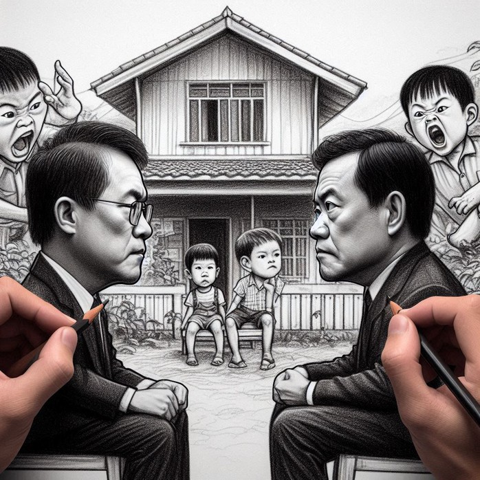 Chia đất, dứt tình- Ảnh 1. Chia đất, dứt tình- Ảnh 1.