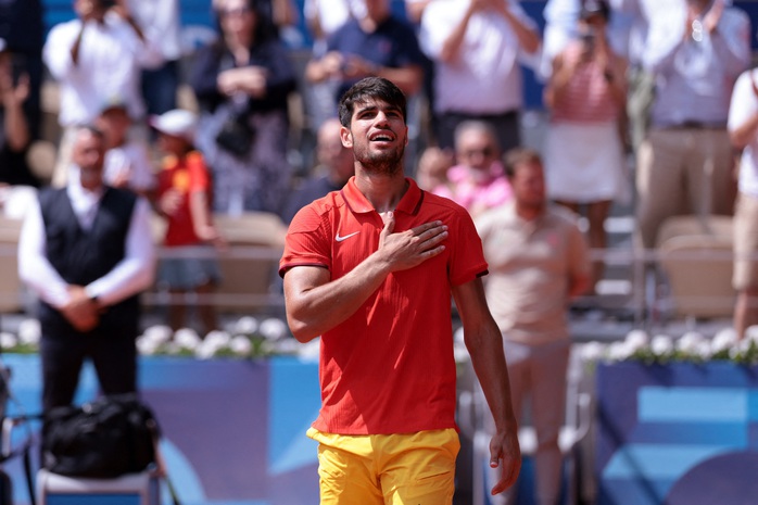 Olympic 2024: Alcaraz gặp Djokovic ở trận chung kết trong mơ- Ảnh 3. Olympic 2024: Alcaraz gặp Djokovic ở trận chung kết trong mơ- Ảnh 3.