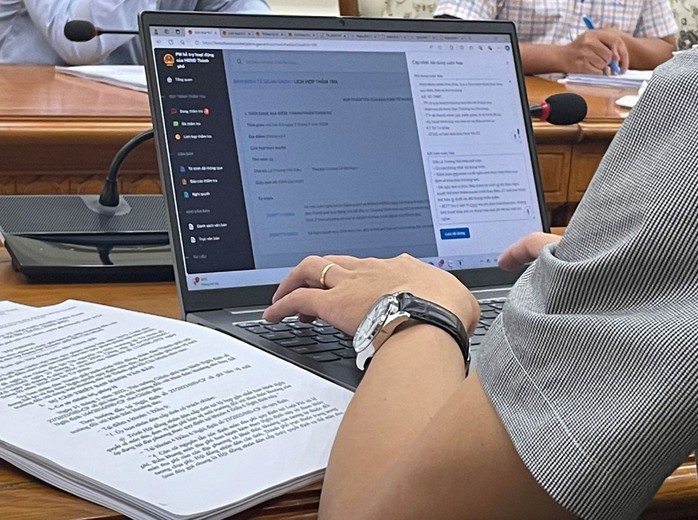 Đại biểu HĐND TP HCM được “trợ lý ảo” hỗ trợ nhiều việc Đại biểu HĐND TP HCM được “trợ lý ảo” hỗ trợ nhiều việc