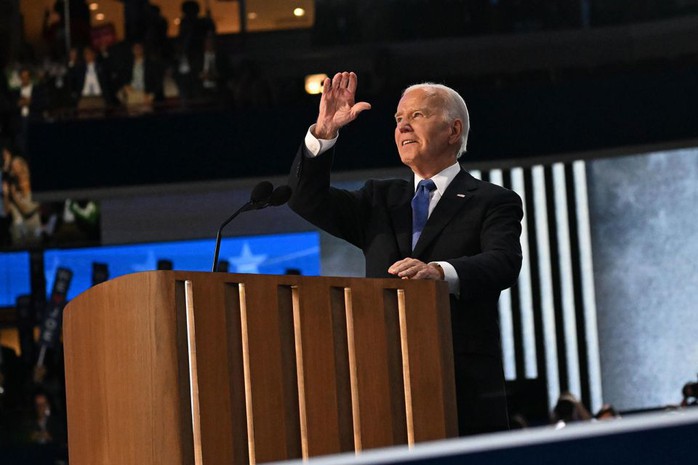Tổng thống Mỹ Joe Biden nói gì tại đại hội toàn quốc Đảng Dân chủ?- Ảnh 1. Tổng thống Mỹ Joe Biden nói gì tại đại hội toàn quốc Đảng Dân chủ?- Ảnh 1.
