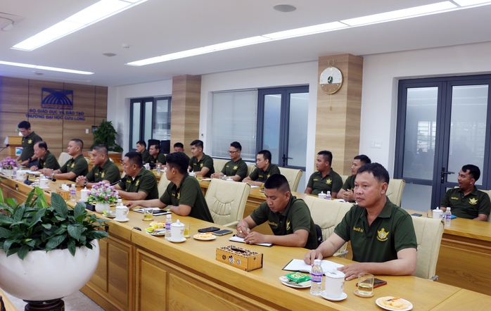 Đoàn của Campuchia sang Trường ĐH Cửu Long tập huấn về nông nghiệp- Ảnh 2. Đoàn của Campuchia sang Trường ĐH Cửu Long tập huấn về nông nghiệp- Ảnh 2.