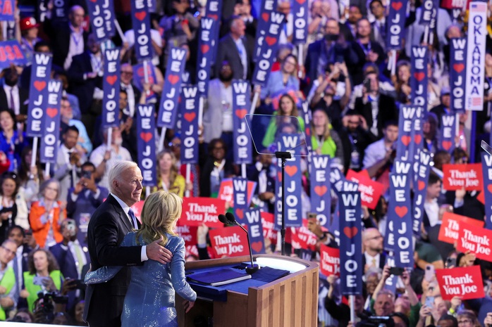 Tổng thống Mỹ Joe Biden nói gì tại đại hội toàn quốc Đảng Dân chủ?- Ảnh 2. Tổng thống Mỹ Joe Biden nói gì tại đại hội toàn quốc Đảng Dân chủ?- Ảnh 2.