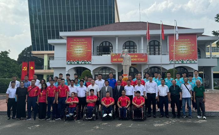 Thể thao người khuyết tật Việt Nam sẵn sàng tham dự Paralympic Paris 2024- Ảnh 1. Thể thao người khuyết tật Việt Nam sẵn sàng tham dự Paralympic Paris 2024- Ảnh 1.