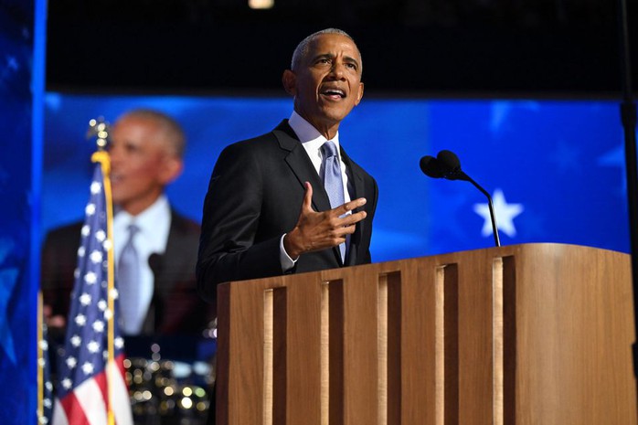 Cựu Tổng thống Obama đăng đàn, dành lời đặc biệt cho bà Harris- Ảnh 1. Cựu Tổng thống Obama đăng đàn, dành lời đặc biệt cho bà Harris- Ảnh 1.