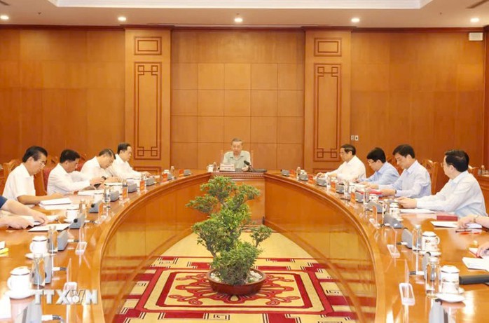 Tổng Bí thư, Chủ tịch nước Tô Lâm chủ trì phiên họp Tiểu ban Nhân sự Đại hội XIV của Đảng- Ảnh 1. Tổng Bí thư, Chủ tịch nước Tô Lâm chủ trì phiên họp Tiểu ban Nhân sự Đại hội XIV của Đảng- Ảnh 1.