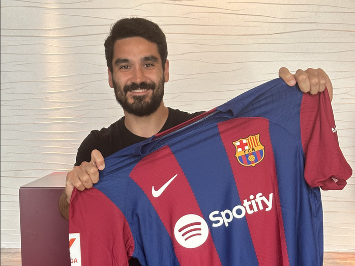 Ilkay Gundogan bất ngờ rời Barcelona, trở lại với Pep Guardiola - Ảnh 1. Ilkay Gundogan bất ngờ rời Barcelona, trở lại với Pep Guardiola - Ảnh 1.