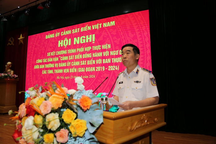 Chương trình "Cảnh sát biển đồng hành với ngư dân" là điển hình "Dân vận khéo" của Quân đội- Ảnh 1. Chương trình "Cảnh sát biển đồng hành với ngư dân" là điển hình "Dân vận khéo" của Quân đội- Ảnh 1.