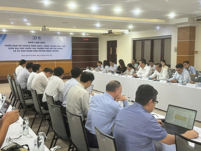 Huyện Bình Chánh và Đại học Quốc gia TP HCM phối hợp đào tạo nguồn nhân lực chất lượng cao- Ảnh 1. Huyện Bình Chánh và Đại học Quốc gia TP HCM phối hợp đào tạo nguồn nhân lực chất lượng cao- Ảnh 1.