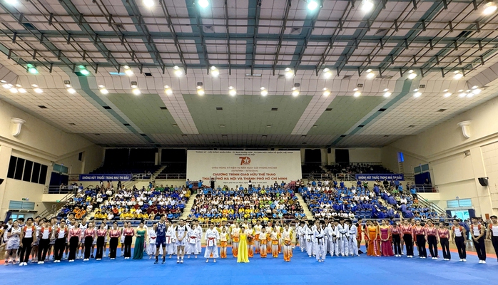 Giao lưu thể thao thành phố Hà Nội và TP Hồ Chí Minh- Ảnh 1. Giao lưu thể thao thành phố Hà Nội và TP Hồ Chí Minh- Ảnh 1.