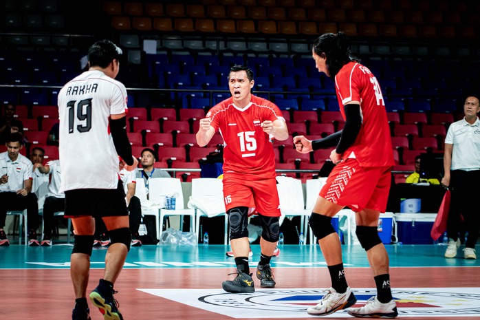 Bóng chuyền nam thất bại hai trận mở màn chặng 2 SEA V-League- Ảnh 3. Bóng chuyền nam thất bại hai trận mở màn chặng 2 SEA V-League- Ảnh 3.