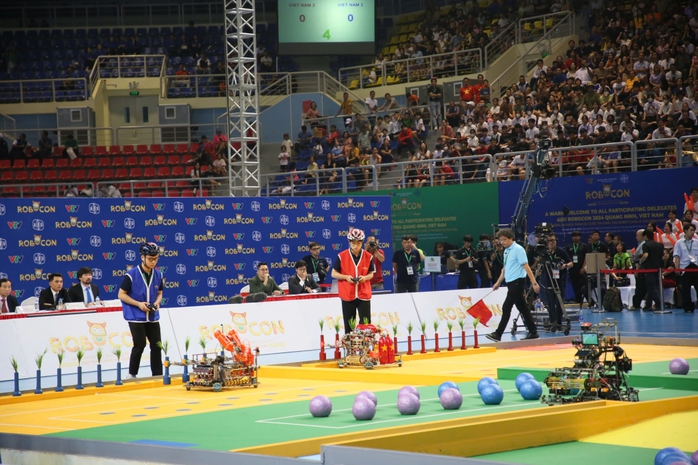 Hồng Kông (Trung Quốc) vô địch ABU Robocon 2024- Ảnh 1. Hồng Kông (Trung Quốc) vô địch ABU Robocon 2024- Ảnh 1.