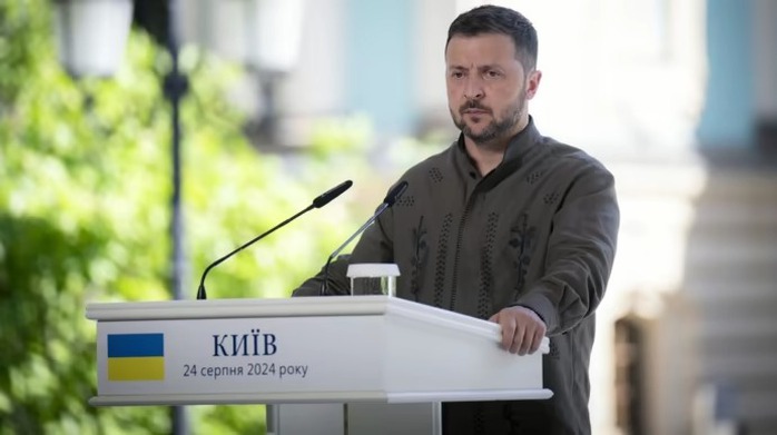 Tổng thống Ukraine nêu mục tiêu tại Kursk, điều kiện chấm dứt xung đột với Nga- Ảnh 1. Tổng thống Ukraine nêu mục tiêu tại Kursk, điều kiện chấm dứt xung đột với Nga- Ảnh 1.