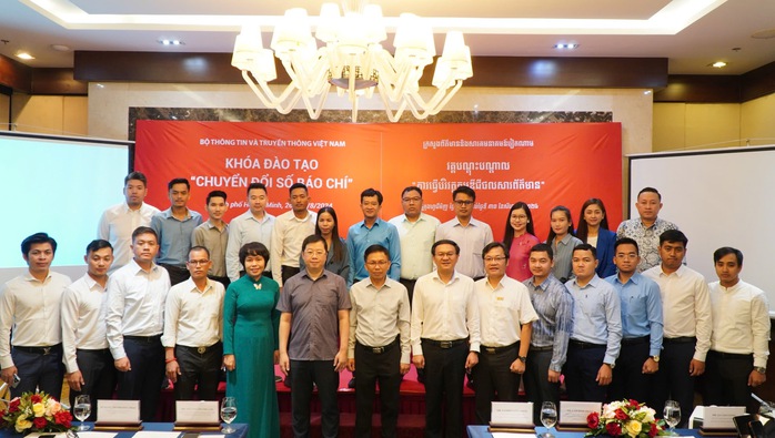 Hợp tác Việt Nam - Campuchia: Nâng tầm báo chí số- Ảnh 1. Hợp tác Việt Nam - Campuchia: Nâng tầm báo chí số- Ảnh 1.