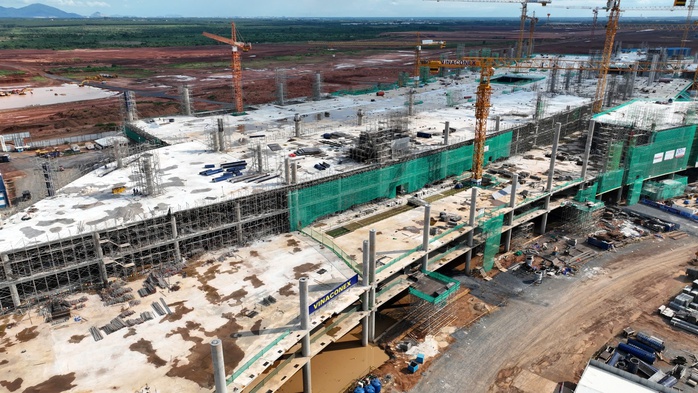 Hình ảnh lắp dựng nhà ga hành khách sân bay Long Thành- Ảnh 7. Hình ảnh lắp dựng nhà ga hành khách sân bay Long Thành- Ảnh 7.