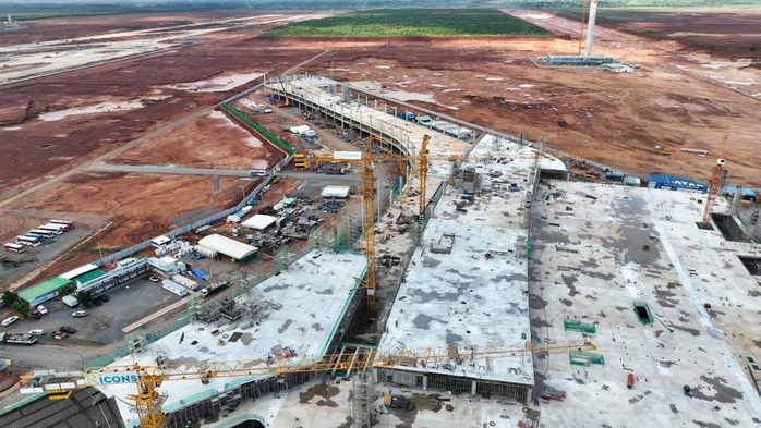 Hình ảnh lắp dựng nhà ga hành khách sân bay Long Thành- Ảnh 13. Hình ảnh lắp dựng nhà ga hành khách sân bay Long Thành- Ảnh 13.