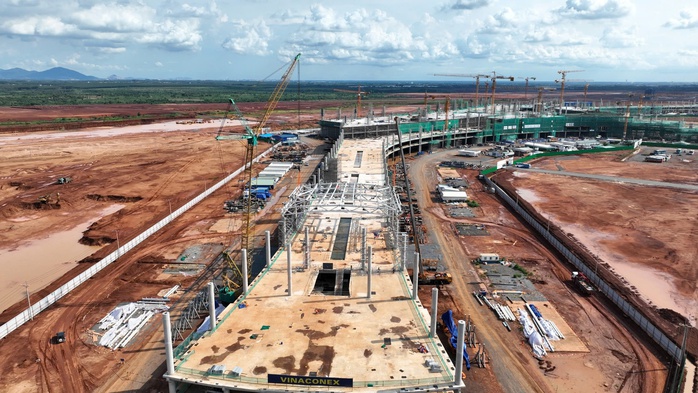Hình ảnh lắp dựng nhà ga hành khách sân bay Long Thành- Ảnh 14. Hình ảnh lắp dựng nhà ga hành khách sân bay Long Thành- Ảnh 14.