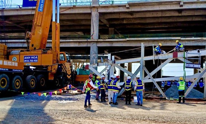 Hình ảnh lắp dựng nhà ga hành khách sân bay Long Thành- Ảnh 4. Hình ảnh lắp dựng nhà ga hành khách sân bay Long Thành- Ảnh 4.