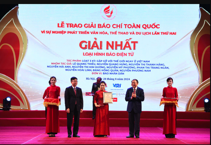 94 tác phẩm nhận Giải Báo chí "Vì sự nghiệp phát triển Văn hóa Thể thao và Du lịch" - Ảnh 1. 94 tác phẩm nhận Giải Báo chí "Vì sự nghiệp phát triển Văn hóa Thể thao và Du lịch" - Ảnh 1.