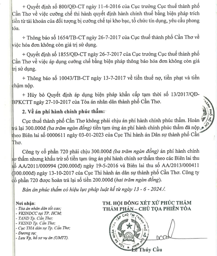 Cục Thuế Cần Thơ được thu hồi hơn 25 tỉ đồng tiền nợ thuế- Ảnh 1. Cục Thuế Cần Thơ được thu hồi hơn 25 tỉ đồng tiền nợ thuế- Ảnh 1.